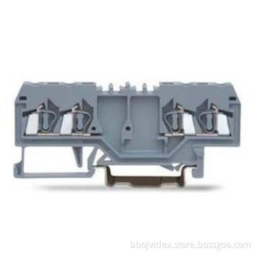 4P 800V 24A Spring Cage Terminal Block SP225 with 8mm - 9 m